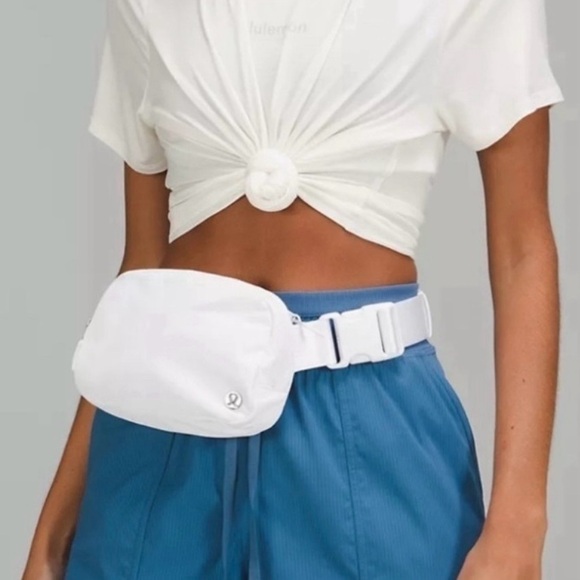 lululemon athletica Handbags - Lululemon White Everywhere Belt Bag.